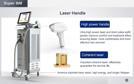 12.4 Inch 755nm 1064 Nm Laser Hair Removal Beauty Laser Machine
