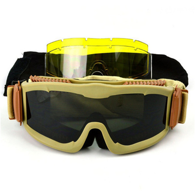 Black Lens Anti Dust Ballistic Rated Sunglasses Military