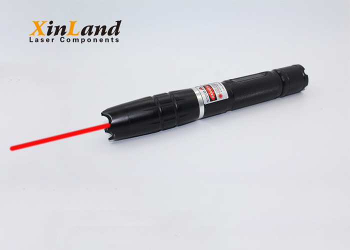 635nm Red Laser Pointer Pen / Industrial Laser Pointer Aluminum Material