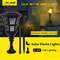 96pcs LED Solar Flame Lights Outdoor Simulation Flame Laser Stage Lighting
