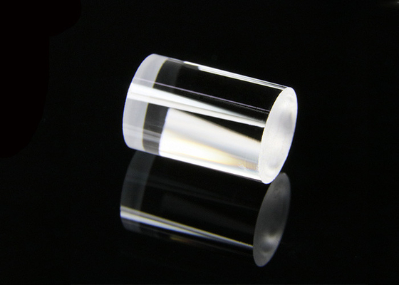 Cylindrical Rod Transparent Optical Glass Prism For Laser Measurement System