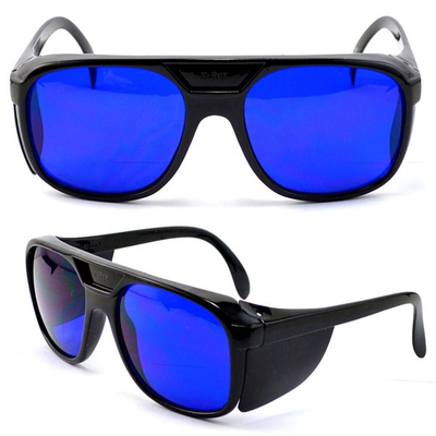 650nm Blue Lens Laser Safety Glasses Red Light Blocking Protective Eyewear Can Customized Logo