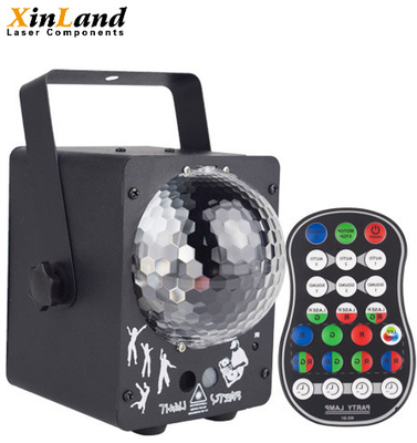 LED Laser Stage Light Projector With Remove Control Laser Stage Lighting Voice Activated