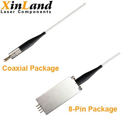 405nm 15-80mW PMF Single Mode Fiber Coupled Laser Diode with PD TEC Optional Coaxial/8-Pin Package