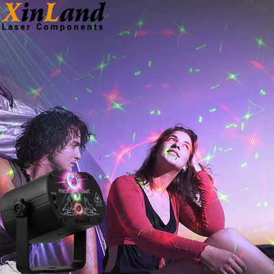 Mini Portable Laser Party Light Flash Strobe Projector Decorations Karaoke Party