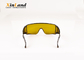 190~420&amp;850~1300nm Yellow Laser Eye Protection Safety Glasses for YAG 1064nm Laser and Fiber Laser Machine