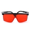 PC Adjustable Temples Laser Protection Glasses 532nm