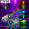 Multiple Patterns Strobe Stage Light Sound Activated For Parties Bar