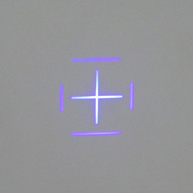 Tianzi Grid Green / Blue Laser Diode Module With Adjustment Knob