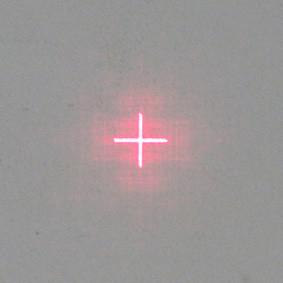 1.9° Small Crosshair Red DOE Laser Module Wavelength And Size Can Customizable