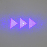 14.8° Solid Three Arrows DOE Laser Module 650nm 100mW Red Laser 520nm 50mW Green Laser