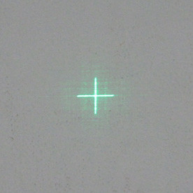 1.9° Small Cross Line Laser Module For Positioning Cross Laser Alignment Locator