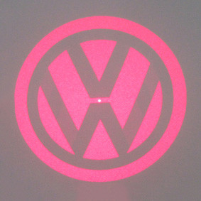 29.9° Volkswagen Car LOGO DOE Laser Module Auto Show Store Advertising Projection