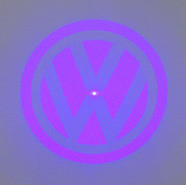 29.9° Volkswagen Car LOGO DOE Laser Module Auto Show Store Advertising Projection