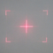 40.6° Cross Belt Frame DOE Laser Module Positioning Projection Light