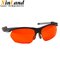 High Density 190～540nm OD 4+ 5mm Laser Eye Protection Safety Glasses for UV and Green Lasers with Case