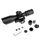 2.5-10x40 Red Green Mil Dot Tactical Rifle Scope With Broadband Green Coating