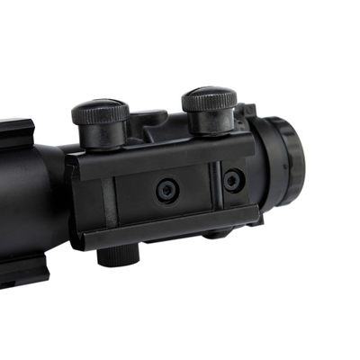 4X32 Magnified Rifle Scope Crosshair Reticle Scope Can Mounts To Any Picatinny Rail