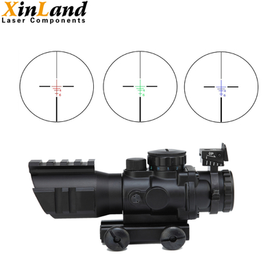 4X32 Magnified Rifle Scope Crosshair Reticle Scope Can Mounts To Any Picatinny Rail