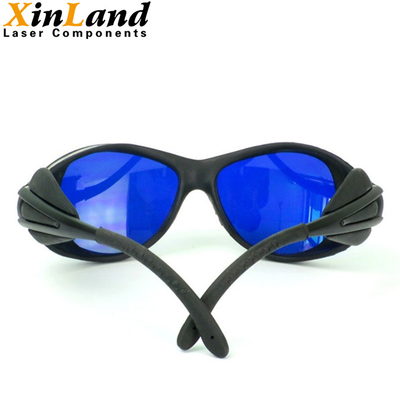 Professional UV400 Side Shield Protective Laser Safety Goggles for Nd YAG