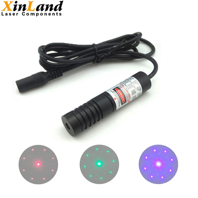 8 Point Circle Laser Dot Module With Center Dot Pattern