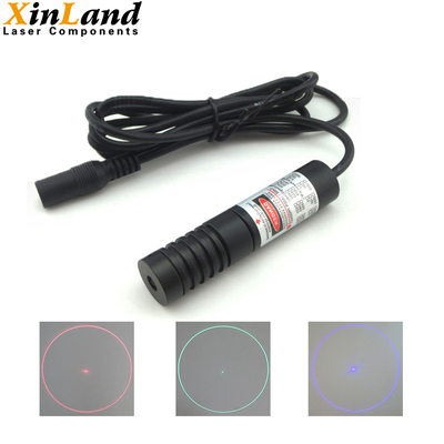 Center Point Visible Light DOE Laser Module 450nm Continuous Type