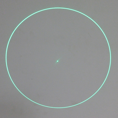 Center Point Visible Light DOE Laser Module 450nm Continuous Type