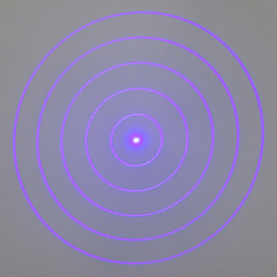 Five Concentric Circles DOE Laser Module With Round Spot