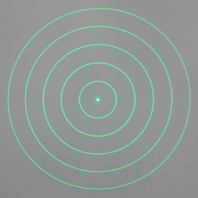 Five Concentric Circles DOE Laser Module With Round Spot