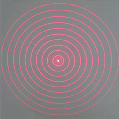 Ten Concentric Circles DOE Laser Module RGB Locating Continuous Type