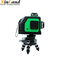 Waterproof Green Laser Level 12 Lines With Automatic Horizontal Line 360° 3D Horizontal And Vertical Cross Line