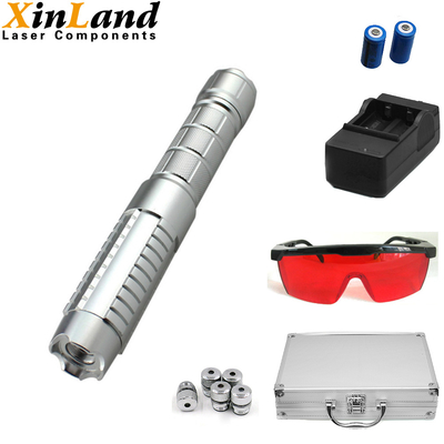 532nm Powerful 100mW High Power Green Laser Light Pointer Burning Adjustable Focus