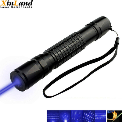 405-650nm Handheld Laser Pointer Pen Adjustable Focus Powerful Wireless Presenter