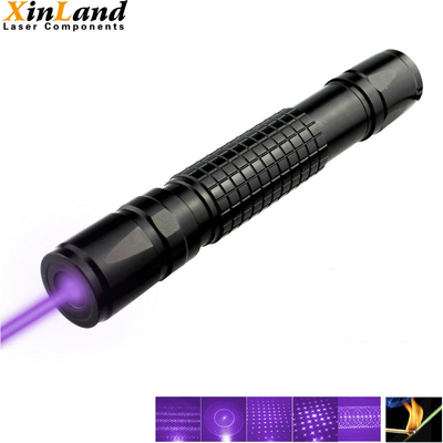 405-650nm Handheld Laser Pointer Pen Adjustable Focus Powerful Wireless Presenter