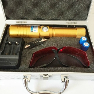 450nm 3000mw Blue High Power Line Laser Pointer Pen With Aluminum Case