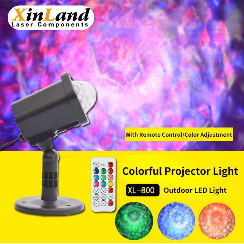 Outdoor Water Wave Pattern DJ Laser Projector Stage Lasers Outdoor Lawn ...
